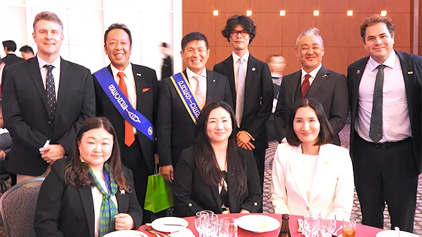 東京国分寺ロータリー創立６０周年式典・祝賀会表彰式